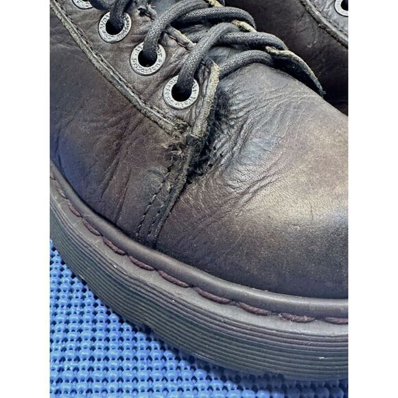 Dr Doc Martens 8550 Boots 5 Eye 1 Hook VINTAGE VTG. MADE IN ENGLAND UK SZ. 6 - Picture 11 of 15